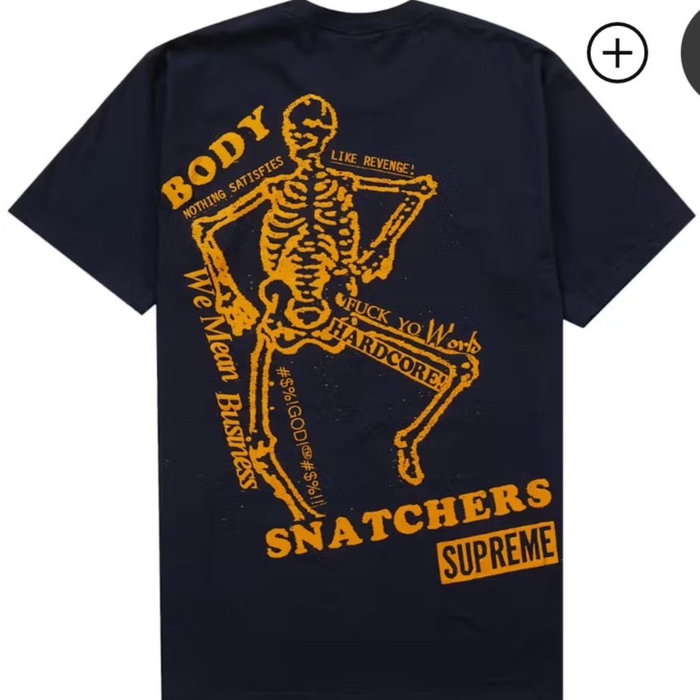 Supreme Body Snatchers Tee Navy Large Brand New Made In USA